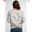 All Over Cat Print Sweatshirt