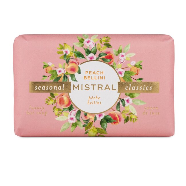 Mistral Mistral Seasonal Classic Soap 200g - Peach Bellini