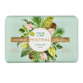 Mistral Mistral Seasonal Classic Soap 200g - Coco Lime