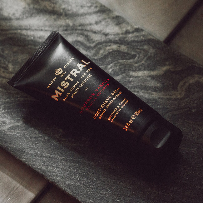 Mistral Mistral Men's Post Shave Balm - Bourbon Vanilla