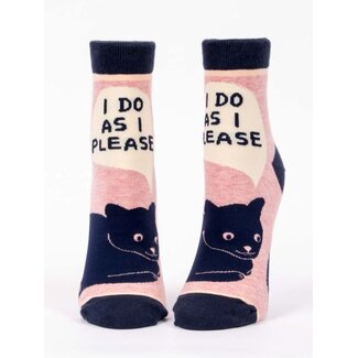 Blue Q Socks - I do as I Please