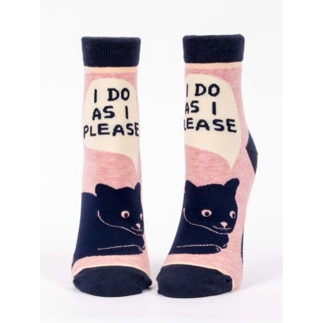 Blue Q Socks - I do as I Please