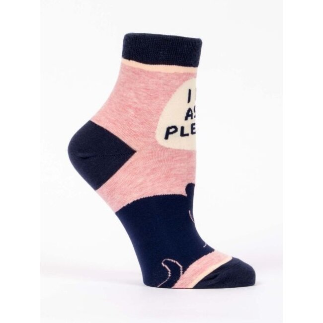 Blue Q Socks - I do as I Please