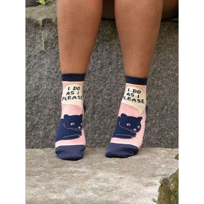 Blue Q Socks - I do as I Please