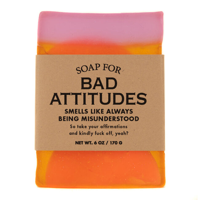 Whiskey River Soap Co. A Soap For: Bad Attitudes