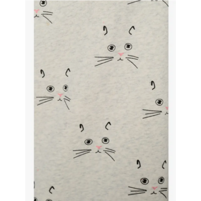 Cat Whiskers Print Sweatshirt