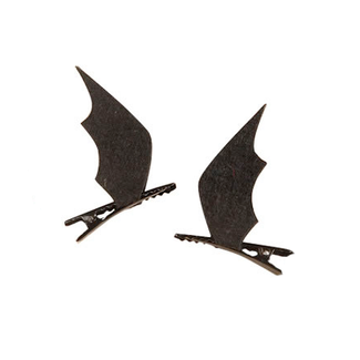 E&S Accessories Halloween Bat Clips