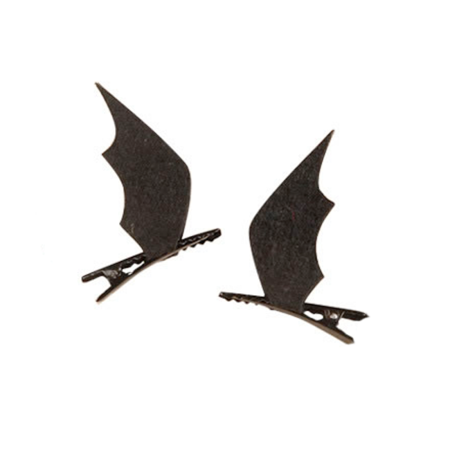 E&S Accessories Halloween Bat Clips