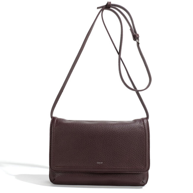 Lalore VEGA Clutch Crossbody Dark Plum FINAL SALE Cameron Rose