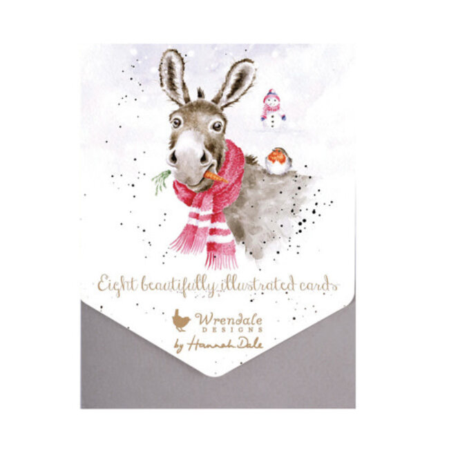 Wrendale Notecard Pack-Muletide Greetings