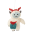 Felt Yeti Ornaments (2 designs)