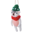 Dog with Sweater Ornament (2 designs)