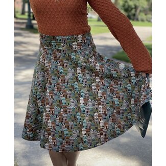 Effie's Heart Carnaby Skirt - Prague Print - FINAL SALE