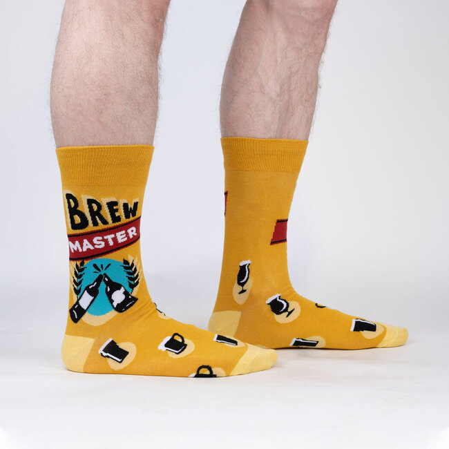 Sock it to me Men's Crew- Brew Master