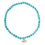 Scout Mini Faceted Stone Bracelet Turquoise/Gold