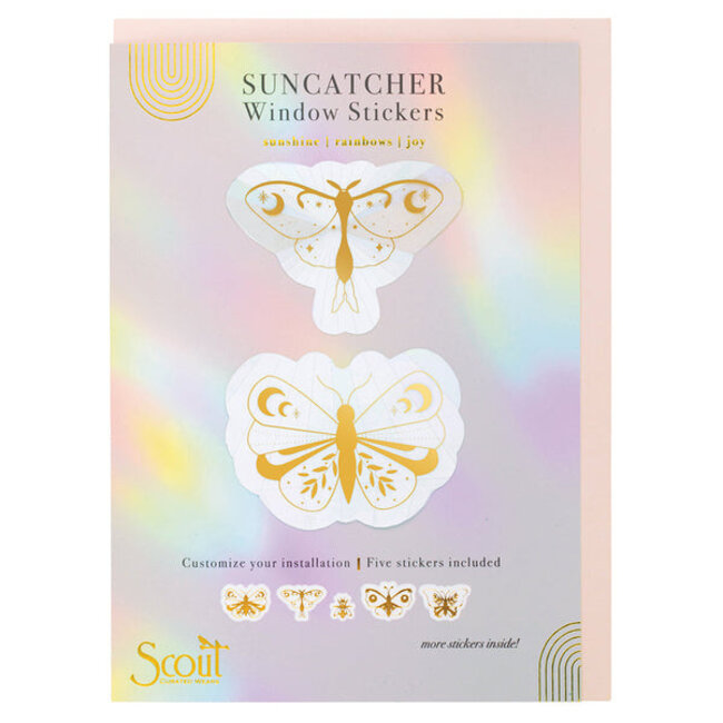 Scout Suncatcher Window  Butterflies & Moths