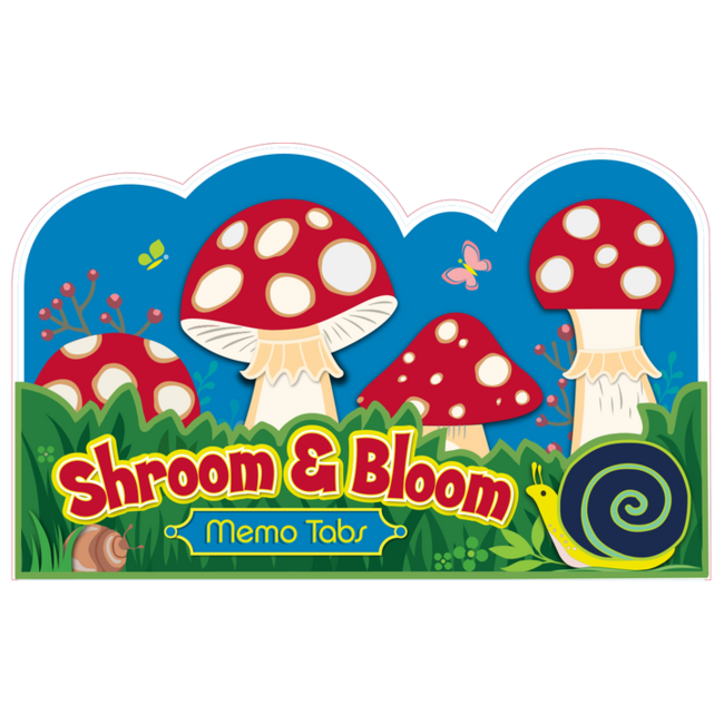 Streamline Shroom & Bloom Memo Tabs
