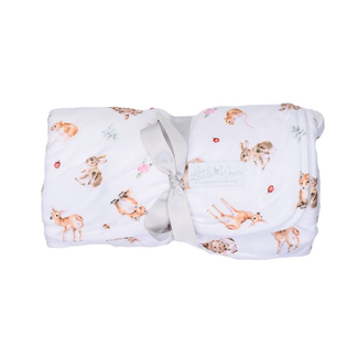 WRENDALE Little Forest Woodland Animal Baby Blanket