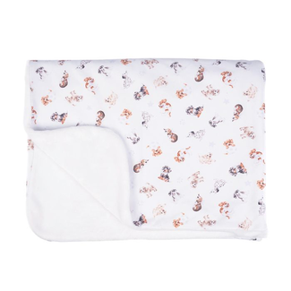 WRENDALE Little Paws Dog Baby Blanket