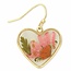 Zad Cottage Dried Floral Heart Earring