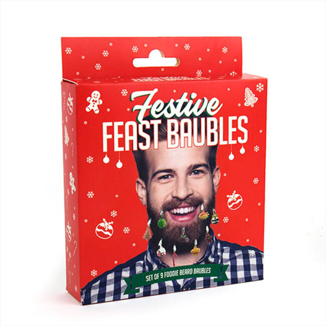 Festive Feast Baubles- Christmas Beard Ornaments