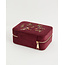 Fable England Robin Love Embroidered Velvet Jewellery Box