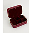 Fable England Robin Love Embroidered Velvet Jewellery Box
