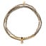 Scout Tonal Chromacolor Miyuki Bracelet Trio Petwer/Gold