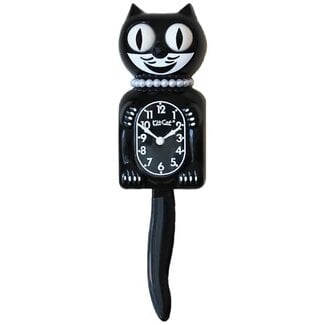 Kit-Cat Klock Lady Original Kit Cat Klock Black