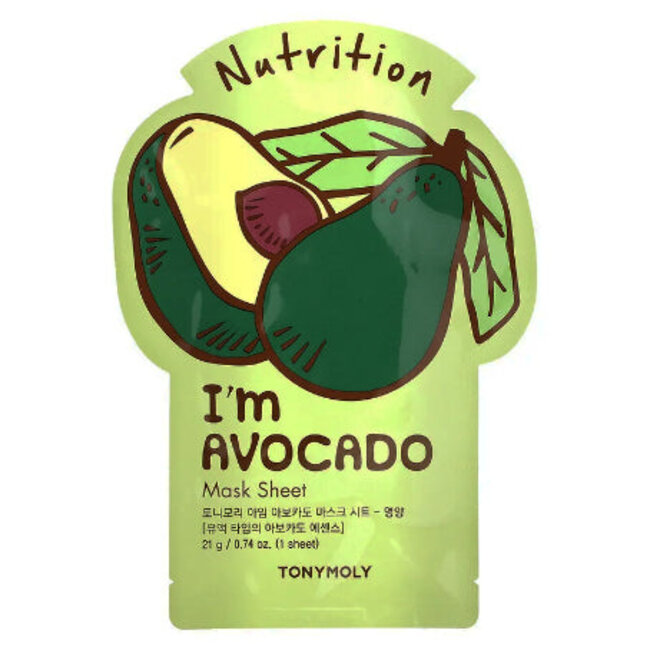 Tonymoly I'm Sheet Mask - Avocado