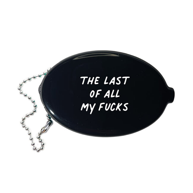Sapling Press Coin Pouch - The Last of All My Fucks