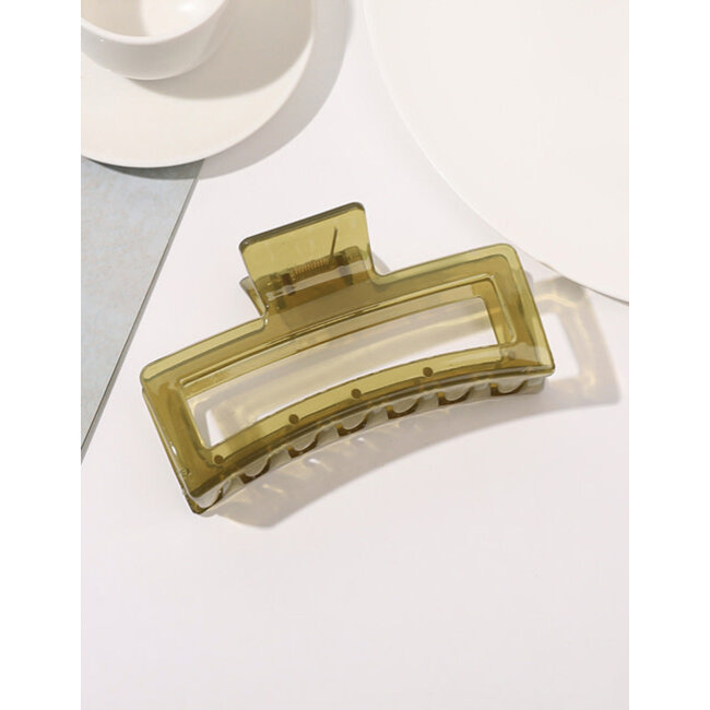 E&S Accessories XL Rectangular Hair Claw (more colours)
