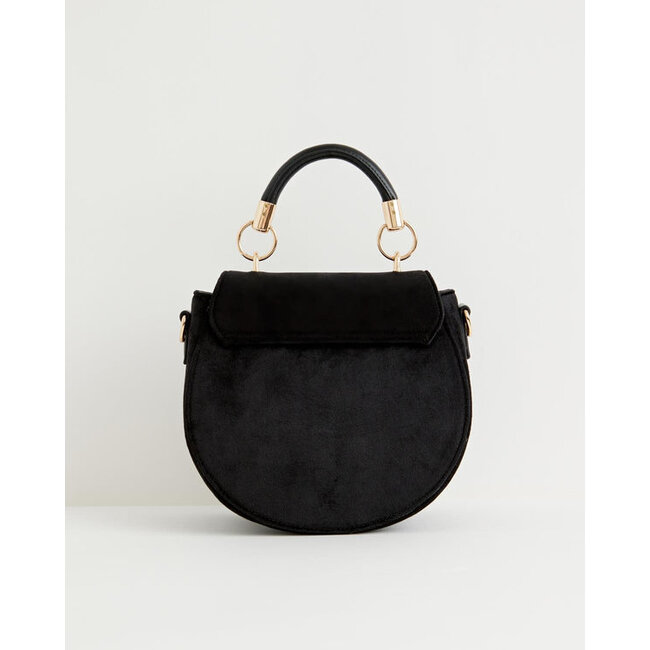 Fable England Deer & Moon Velvet Saddle Bag