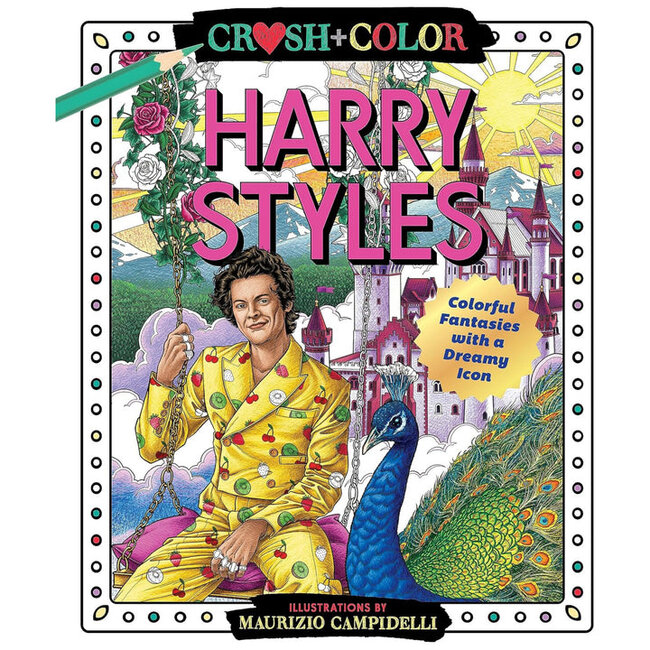 Raincoast Books Crush & Colour- Harry Styles