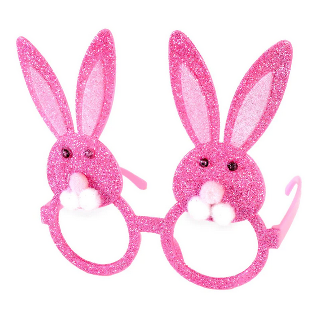 E&S Accessories Pink Glitter Rabbit Frames