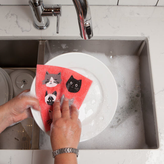Danica Imports Swedish Sponge Cloth - Cats Meow