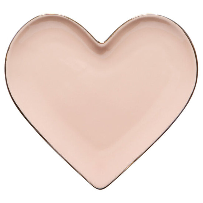 Danica Imports Pink Heart Bowl