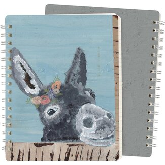 Primitives by Kathy Spiral Notebook - Donkey