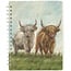 Primitives by Kathy Spiral Notebook - Highland Cow