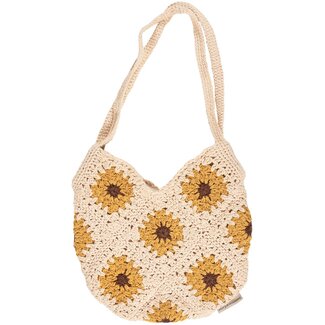 Primitives by Kathy Crochet Tote - Sunflowers