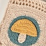 Primitives by Kathy Crochet Crossbody Bag - Mushroom