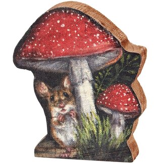 Primitives by Kathy Chunky Sitter - Woodland Mouse