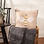 Primitives by Kathy Embroidered Pillow - Floral Bee