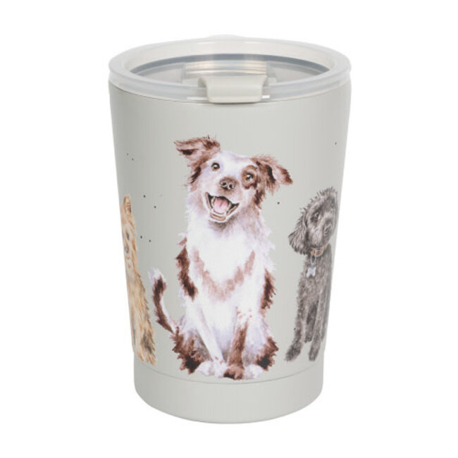 WRENDALE Thermal Travel Cup-Mouse & Hedgehog