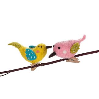 abbott Spring Bird with Clip (more colours)
