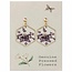 Cottage Floral Purple Earrings