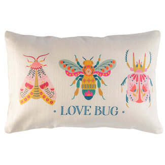 Karma Lumbar Pillow - Love Bug