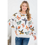 Colourful Butterfly Print Sweatshirt