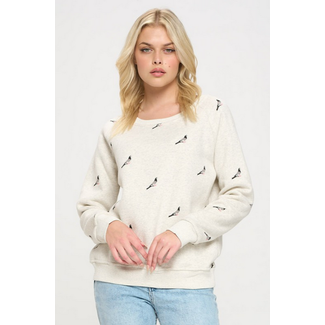 Pigeon Print Sweatshirt