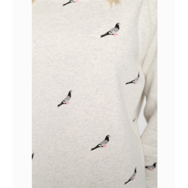 Pigeon Print Sweatshirt